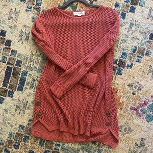 Simply Noelle fishnet sweater